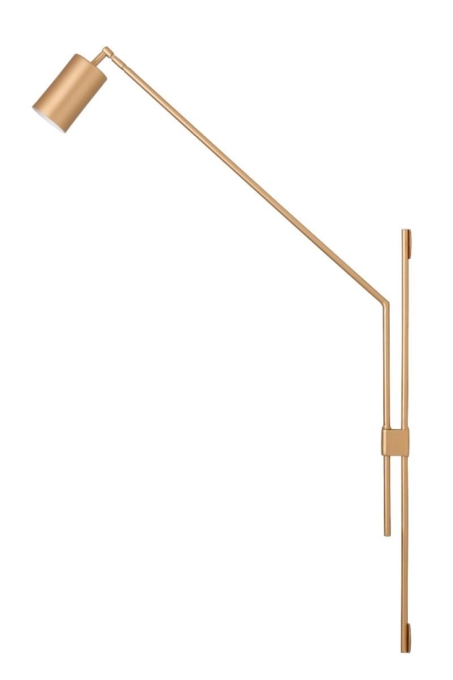 Coluna Foco Metallo Cilindro de Parede Ligação Direta 1L Dicróica Cúpula Ø80mm CO 313/LD