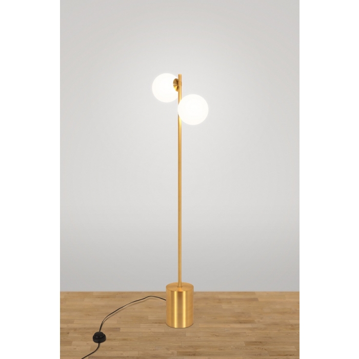 Coluna de Chão TKS Eloá Globo Ø140mm 2L G9 300x140x1240mm 3003
