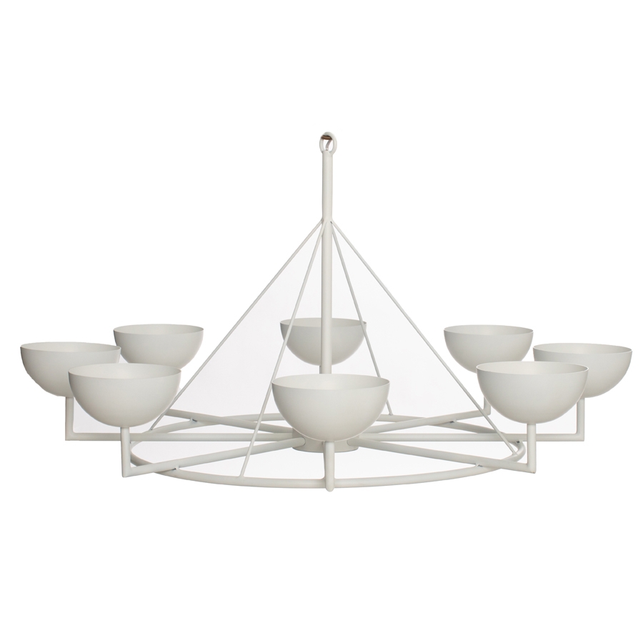 Lustre Foco Metallo Savana 8L G9 Ø930x485mm LU 430/8