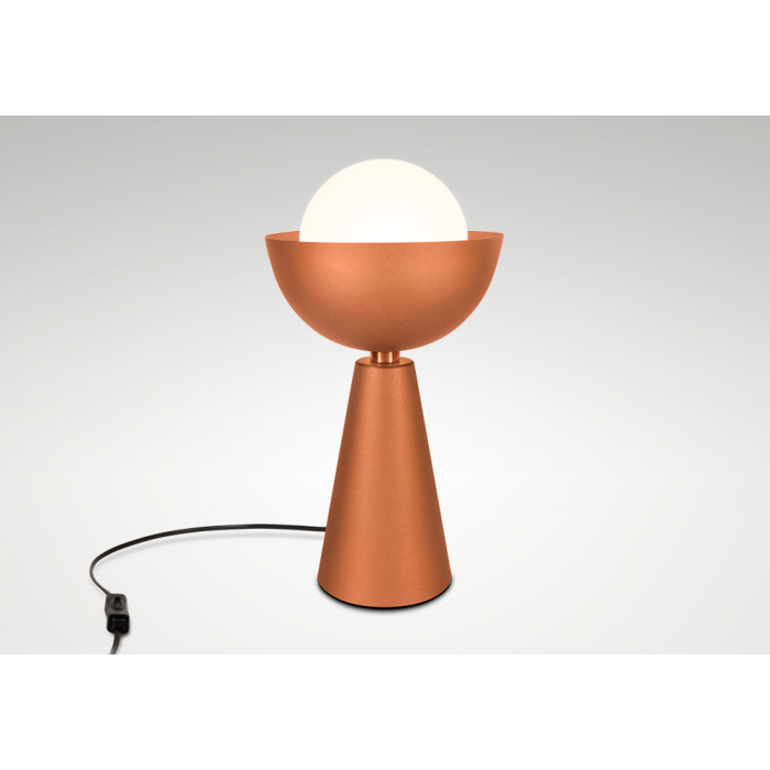 Abajur TKS Sunna Globo Ø140mm 1L G9 240x420mm 3515