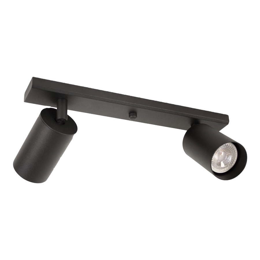 Spot TKS Trilho/2 Pipe Dicro S 2L Dicroica MR16 Ø60x95x330mm 1295