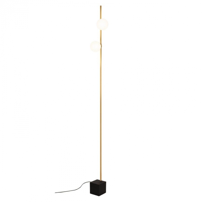 Coluna de Chão TKS Kauany Globo Ø100mm 2L G9 125x160x1800mm 3004