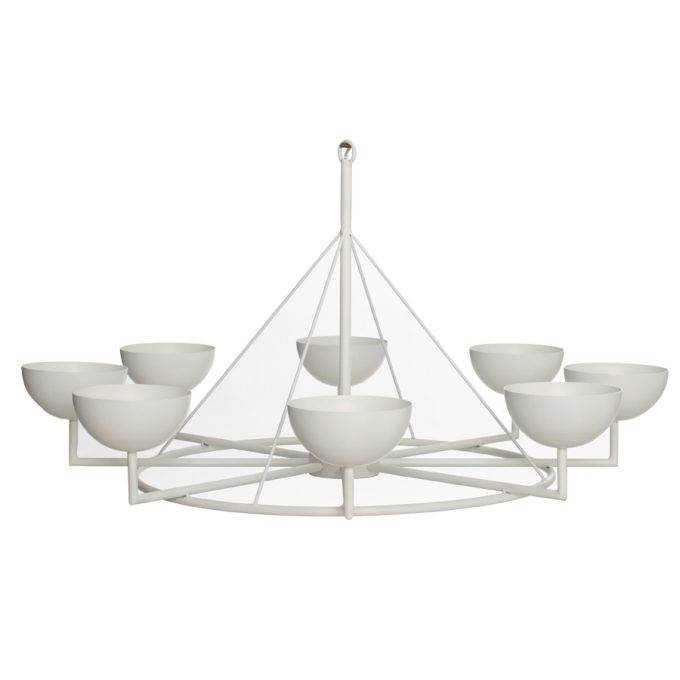 Lustre Foco Metallo Savana 8L G9 Ø930x485mm LU 430/8