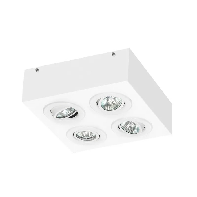 Spot Sobrepor Itamonte Quadrúplo 4L PAR30 330x330x125mm 2013/4