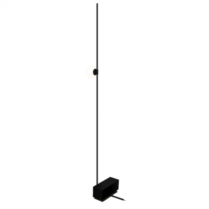 Coluna de Chão TKS Lani Globo Ø100mm 1L G9 265x410x1760mm 3022