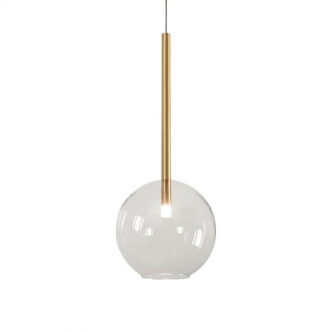 Pendente TKS Kael G Globo Ø250mm 1L G9 250x650x2000mm 1979