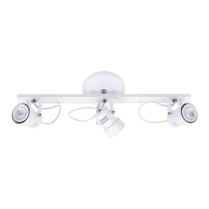 Spot Sobrepor Itamonte no Trilho 3L Dicróica 150x510x155mm 1142-3T