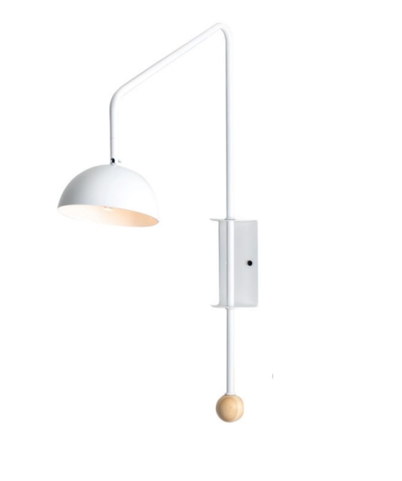 Arandela Foco Metallo Articulada Teodoro Ligação Direta 1L G9 Metal 150x456x694mm AR 145/LD