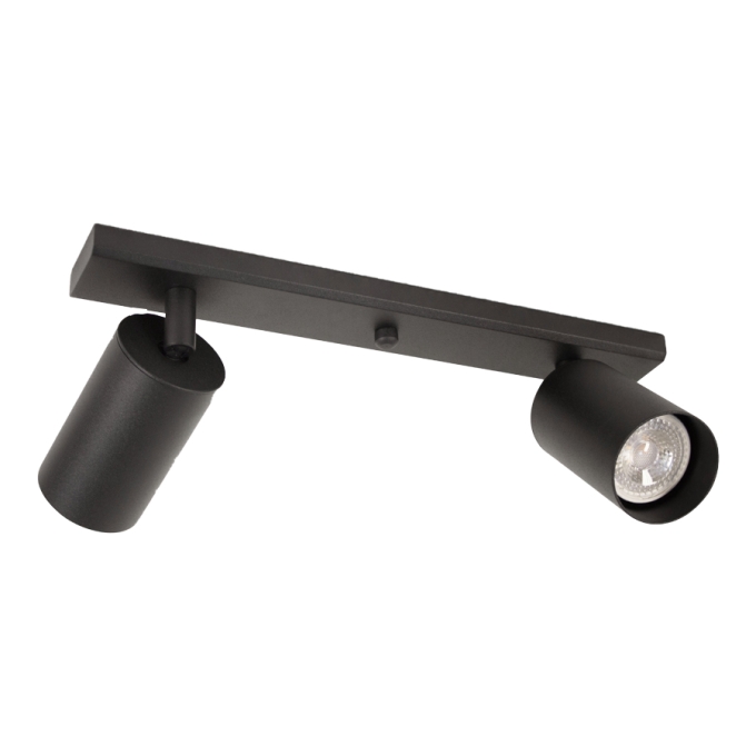 Spot TKS Trilho/2 Pipe Dicro S 2L Dicroica MR16 Ø60x95x330mm 1295