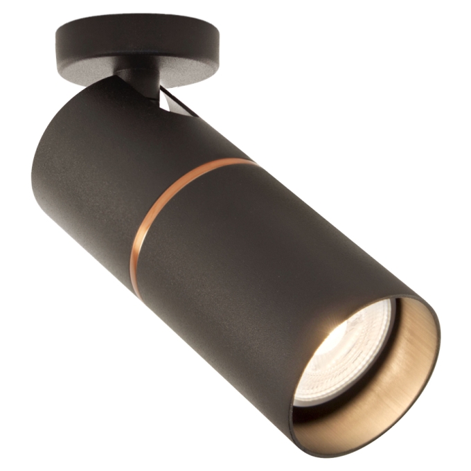 Plafon Spot TKS Scope Short 1L Dicroica MR16 Ø60x60x145mm 1088