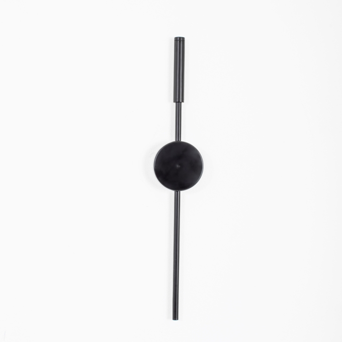 Arandela Foco Metallo Rossi 1L G9 Metal 100x25x578mm AR 141