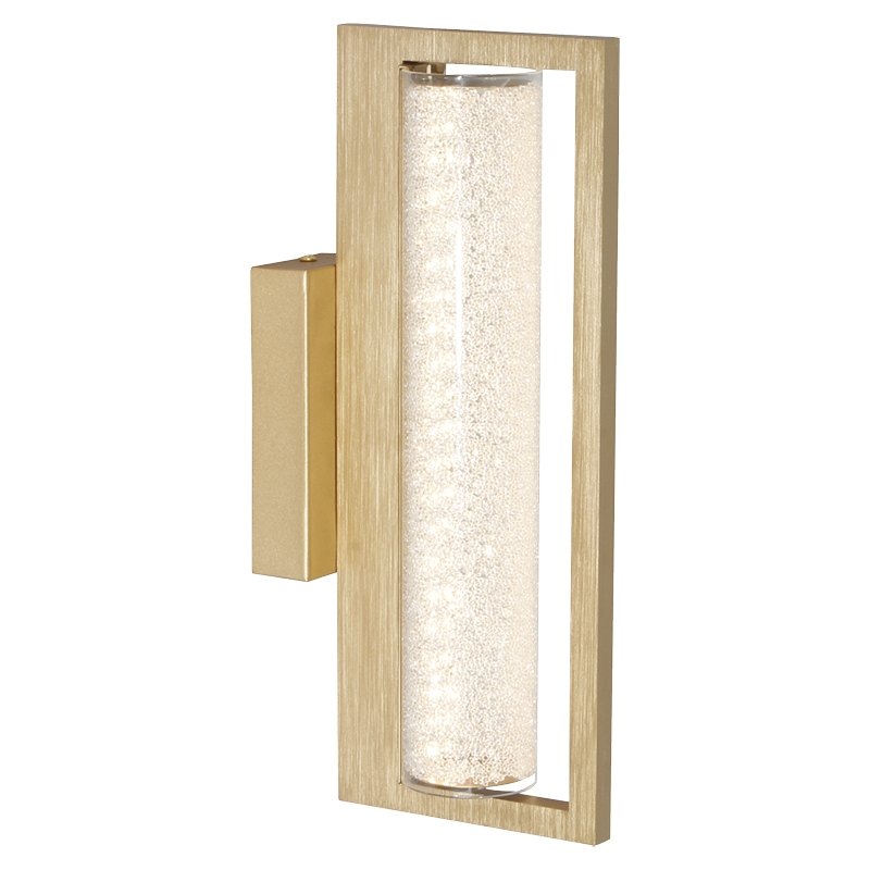 Arandela Starlux Lavinia Ouro 8 Watts 2700K 70x180x350mm WOU31314-8W