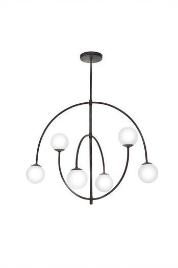 Plafon Old Artisan 6L G9 500x680x790mm Globo de Ø100mm PLF-5611
