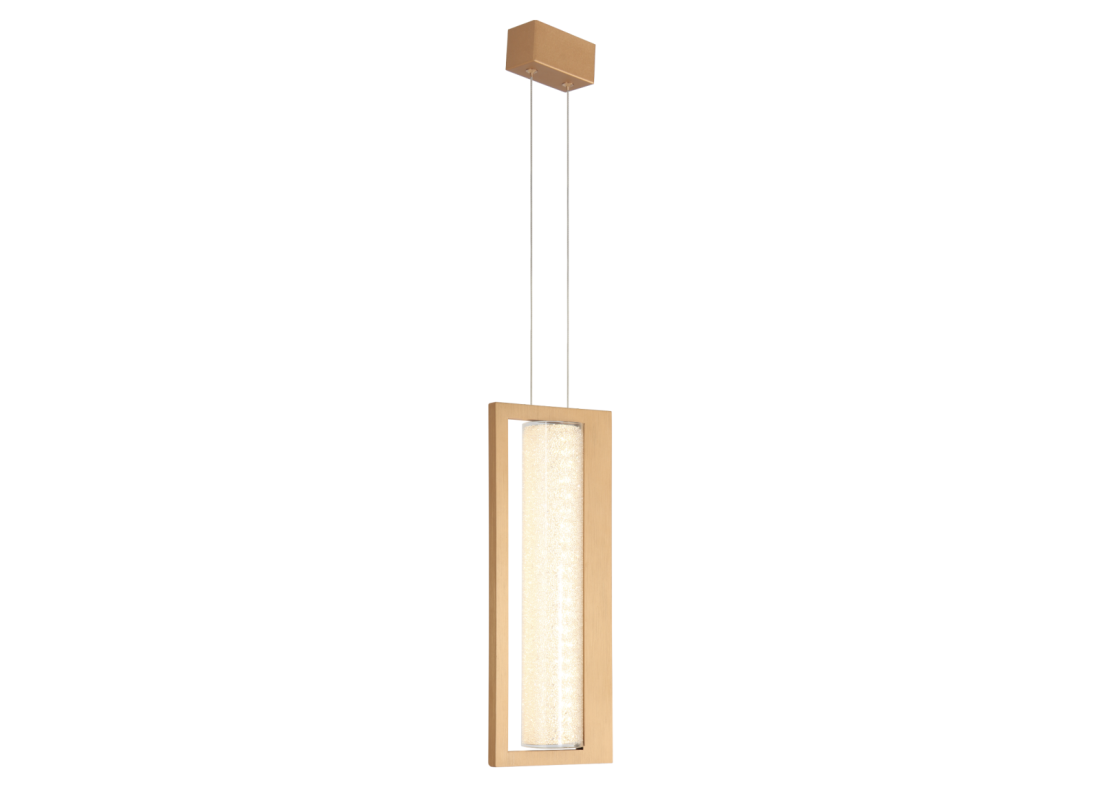Pendente Starlux Lavinia Ouro 8 Watts 2700K 135x350mm OU-31213A