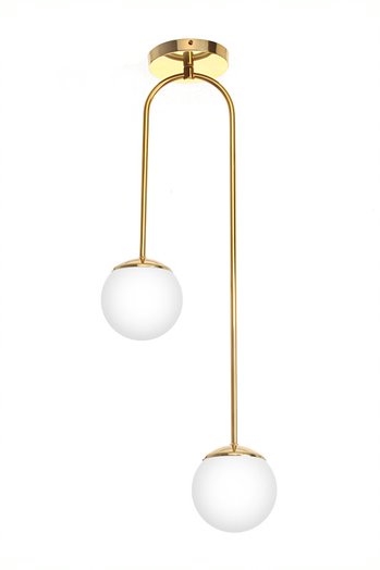 Plafon Old Artisan 2L G9 120x260x730mm Globo de Ø120mm PLF-5608