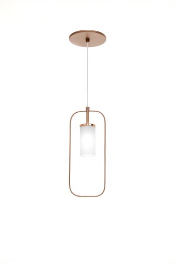 Pendente Old Artisan 1L G9 50x120x290mm Vidro Leitoso Fosco PD-5592