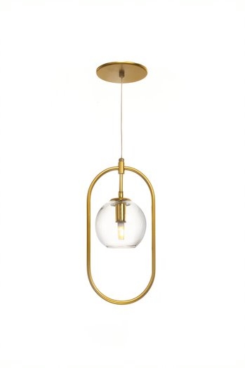 Pendente Old Artisan 1L G9 120x160x335mm Globo de Ø120mm PD-5607
