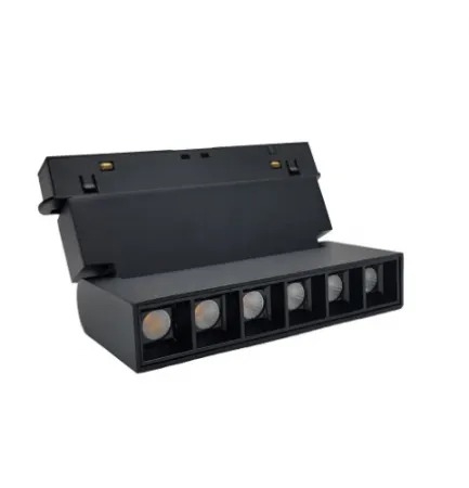 Módulo Magnético Opus LED Soul Washer 6 watts 4000K 48V IRC90 24° IP20 115x22x102mm Preto OPS 83182