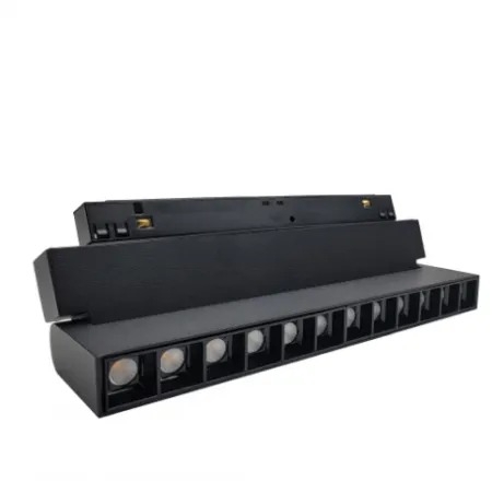 Módulo Magnético Opus LED Soul Washer 12 watts 2700K 48V IRC90 24° IP20 222x22x102mm Preto OPS 83199
