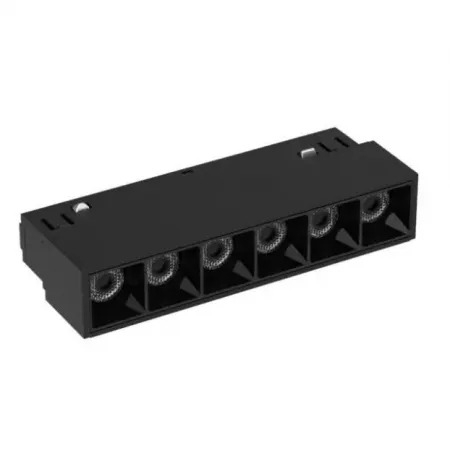 Módulo Magnético Opus LED Soul 6 watts 2700K 48V IRC90 24° IP20 120x22x43mm Preto OPS 83137
