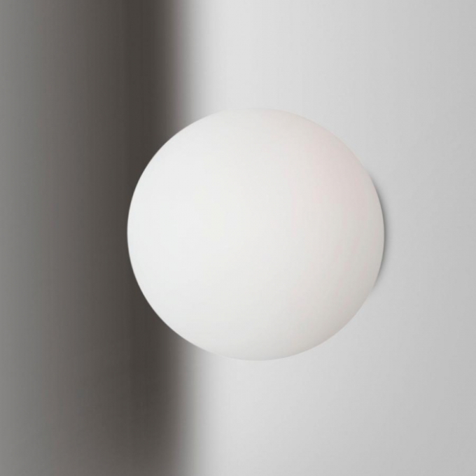 Arandela TKS Sphera Clean 1L G9 Globo Leitoso Ø100mm 1607