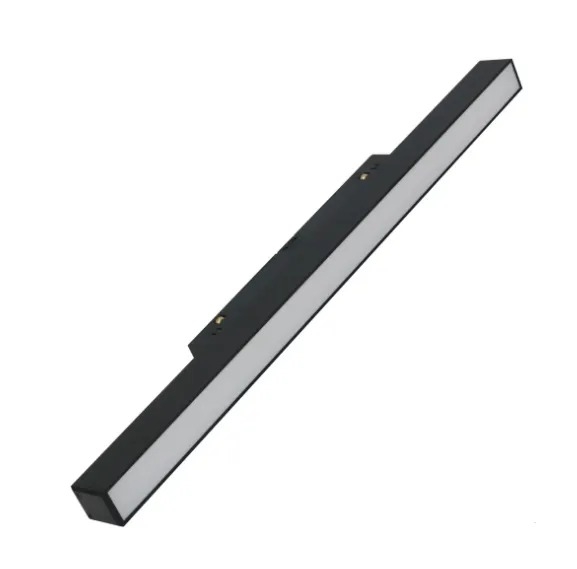 Módulo Magnético Opus LED Linea 24 watts 2700K 48V IRC90 30° IP20 600x22x43mm Preto OPS 83236