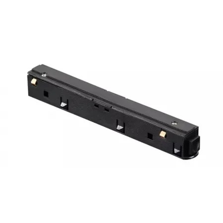 Conector de Emenda Reto Magnético Preto Opus LED OPS 83328