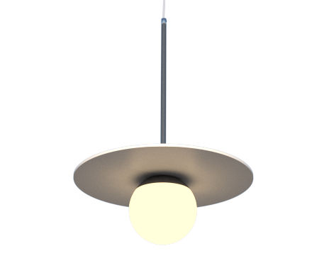 Pendente Fox Lustres Madeira Orb 1L G9 Ø300X500mm 1003