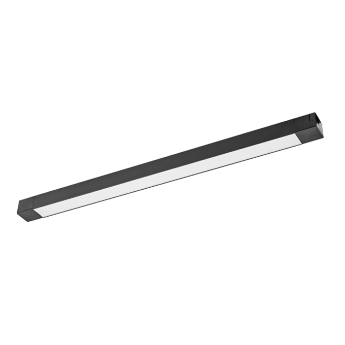 Módulo Difusor para Trilho Nordecor Duli Preto 35 watts 3000K 607mm 6358
