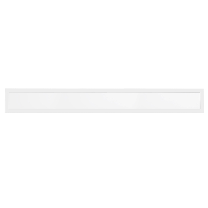 Painel Sobrepor Blumenau Retangular 36 watts Branco 6500K 1240x150mm Alumínio Bivolt 83886004