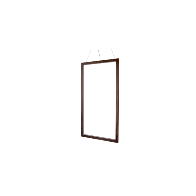 Pendente Fox Lustres Madeira 46 watts 3000K Bivolt 800x400mm 3017