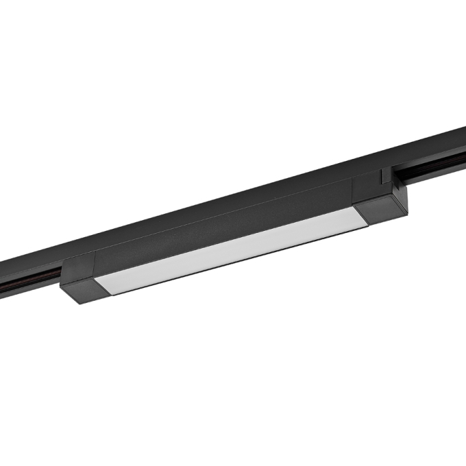 Módulo Difusor para Trilho Nordecor Duli Preto 20 watts 3000K 340mm 6354