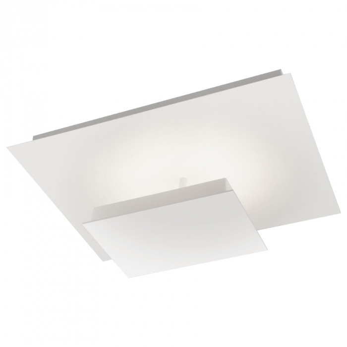 Plafon Rebatedor TKS Quadrado 4L G9 470x470x120mm 1916