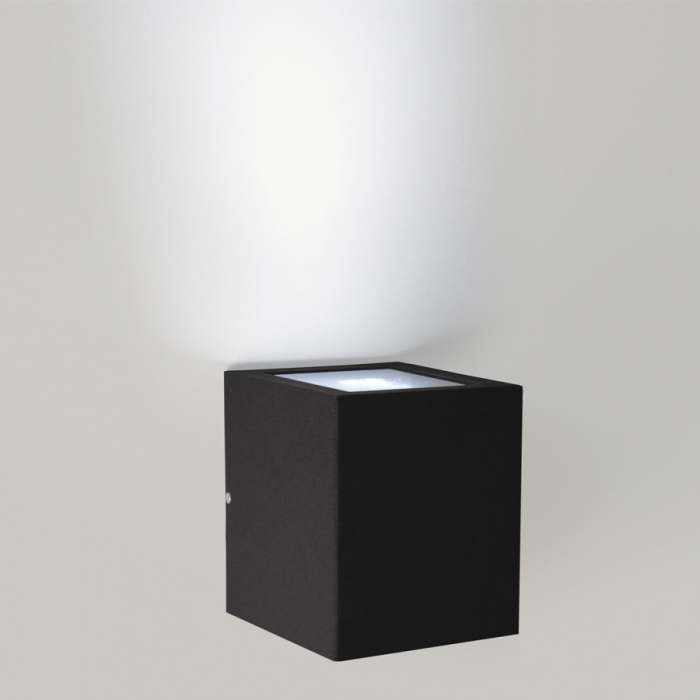 Arandela TKS Facho Único Aberto 1L Dicroica MR16 100x100x120mm 1899