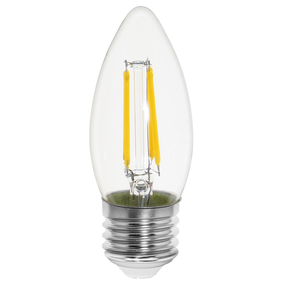 Lâmpada Opus Vela Lisa Filamento Bivolt 4 watts E27 2400K Ø35x96mm OPS 31842