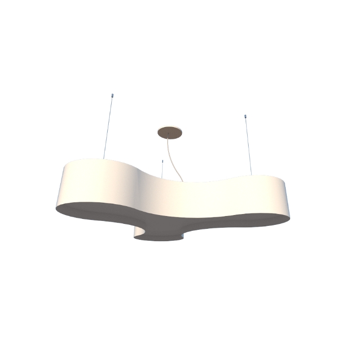 Pendente Fox Lustres Madeira Semi Cilíndrico 6L E27 210x1200x1200mm 481