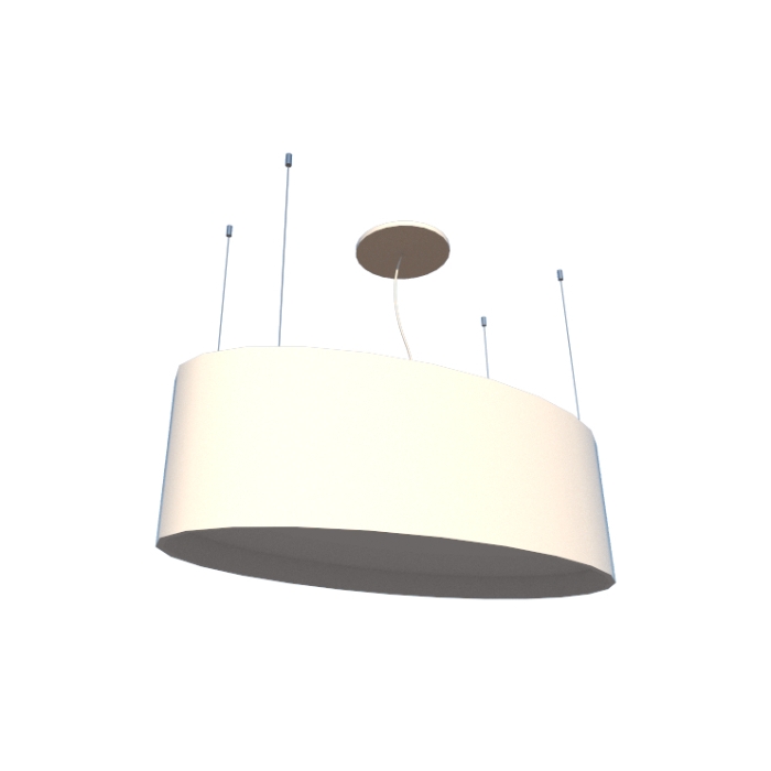 Pendente Fox Lustres Madeira Oval 4L E27 210x760x290mm 470