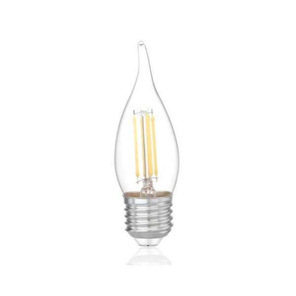 Lâmpada Opus Vela Chama Filamento Bivolt 4 watts E27 2400K Ø35x123mm OPS 31866