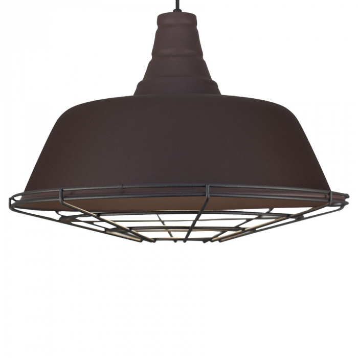 Pendente TKS Thor G 1L E27 Ø440x310x2000mm 1821