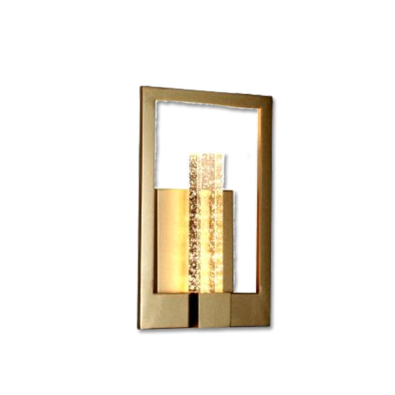 Arandela Starlux Marche Ouro Fosco 7 watts 2700K 210x330mm GSL001MG