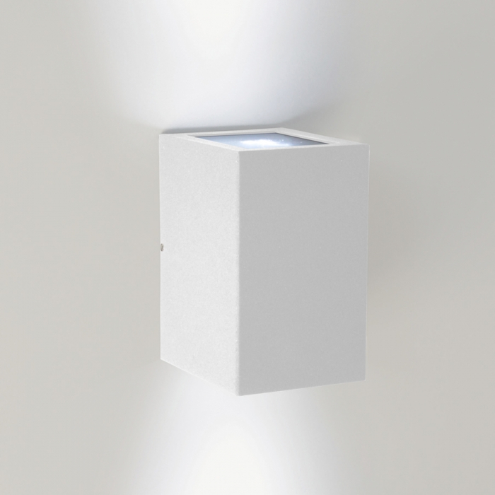 Arandela TKS Facho Duplo Aberto 2L Dicroica MR16 100x100x160mm 1900