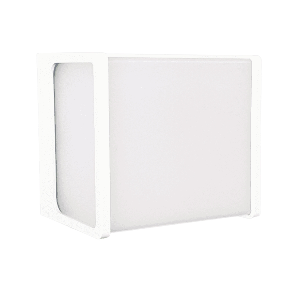 Arandela Opus New Home 8 Watts 3000K Branco 120x120x90mm OPS 81744