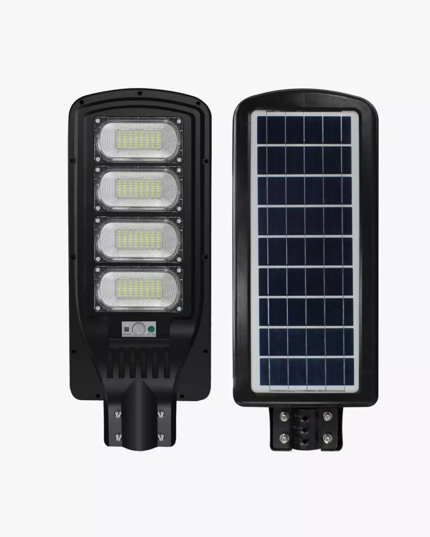 Luminária Solar para Poste Opus LED 200 watts IP66 635x255x60mm Preto OPS 81980