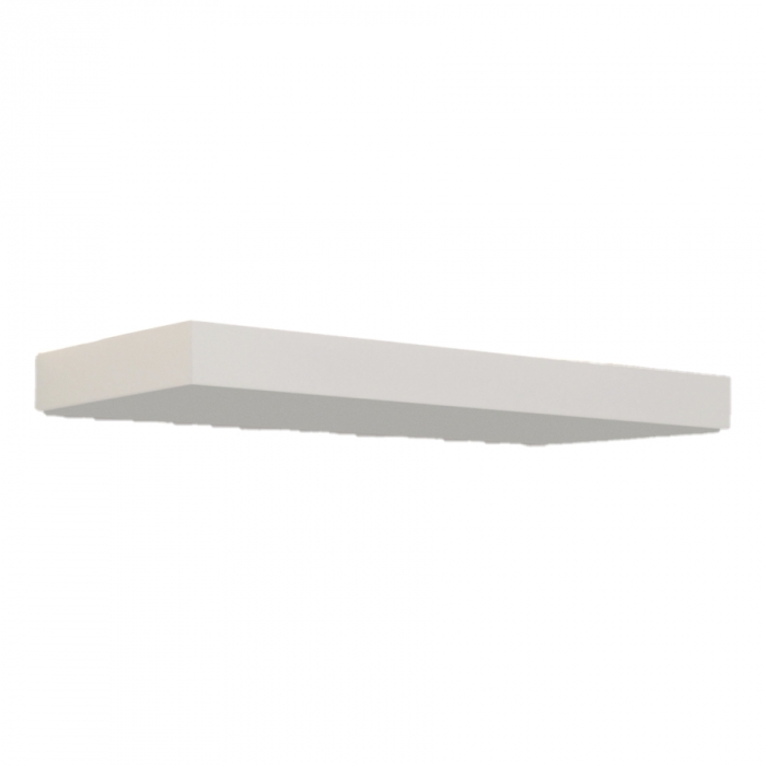 Arandela TKS Retangular P 1L T8 Tubular 600mm 625x200x40mm 4035-P