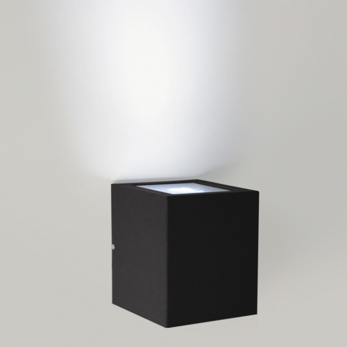 Arandela TKS Facho Único Aberto 1L Dicroica MR16 100x100x120mm 1899