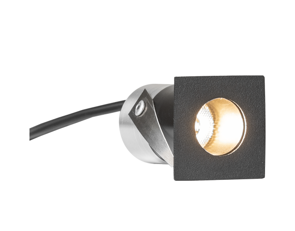 Embutido Direct Light Easylight Quadrado Recuado 2,7 watts Bivolt 30° 2700K IRC90 31x31x21mm DL TT9