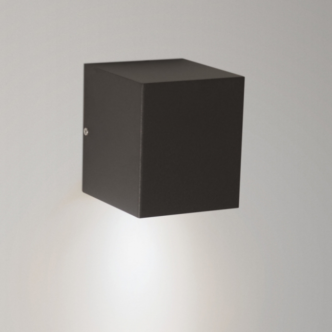 Arandela TKS Facho Simples Aberto 1L Dicroica MR16 80x80x90mm 1906