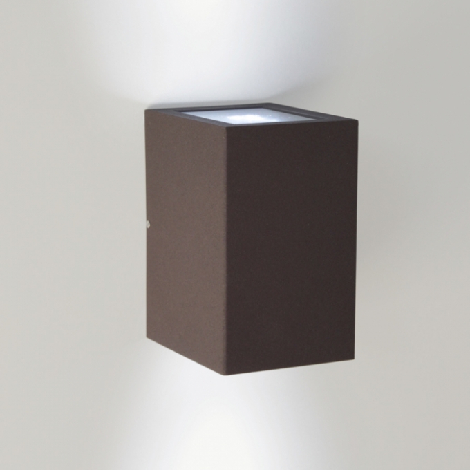 Arandela TKS Facho Duplo Aberto 2L Dicroica MR16 100x100x160mm 1900