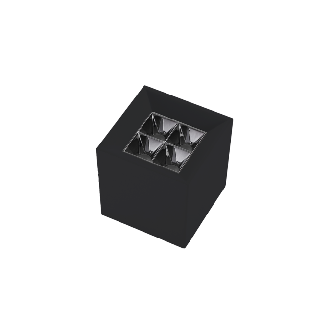 Spot Sobrepor Opus LED Soul 5 watts 2700K IRC90 30° IP20 62x62x62mm Preto OPS 83939