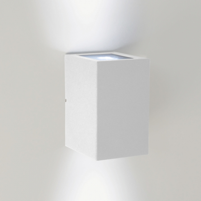 Arandela TKS Facho Duplo Aberto 2L Dicroica MR16 100x100x160mm 1900